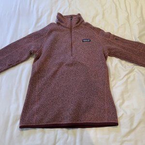 Patagonia Women's Better Sweater® 1/4-Zip Fleece Evening Mauve